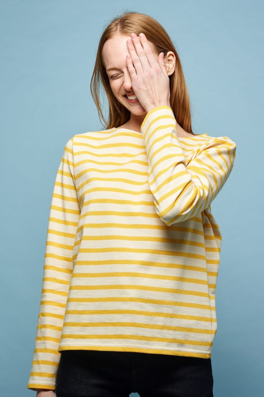 Women Community Clothing | Breton Ecru/Yellow