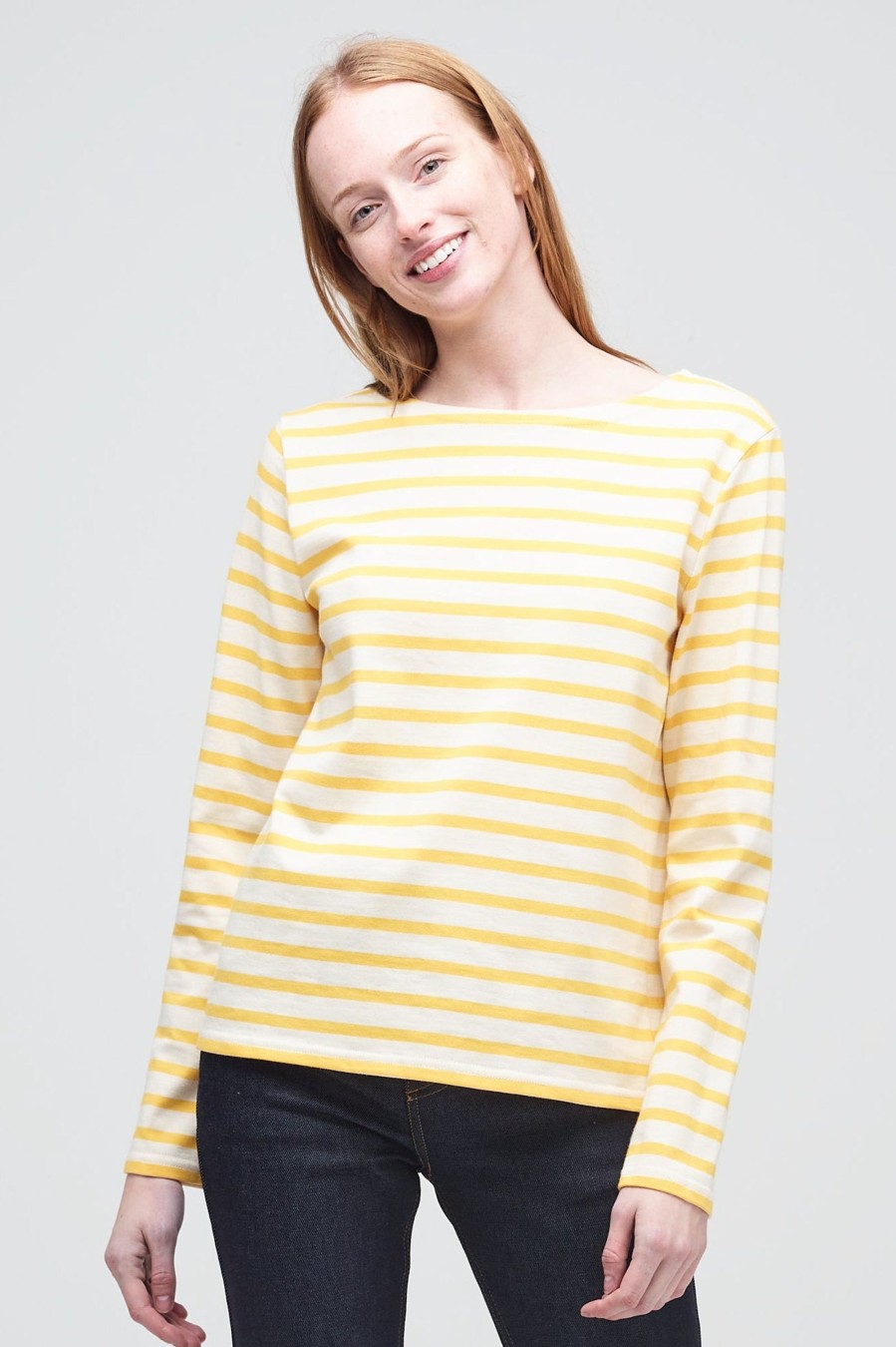 Women Community Clothing | Breton Ecru/Yellow