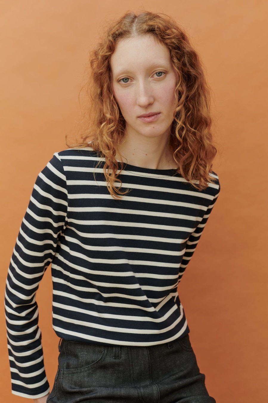 Women Community Clothing | Breton Navy/Ecru