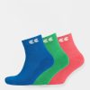 Women Community Clothing | Mixed Colour Sports Ankle Socks 3 Pack