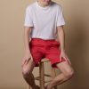 Men Community Clothing | Classic Shorts Salmon Red