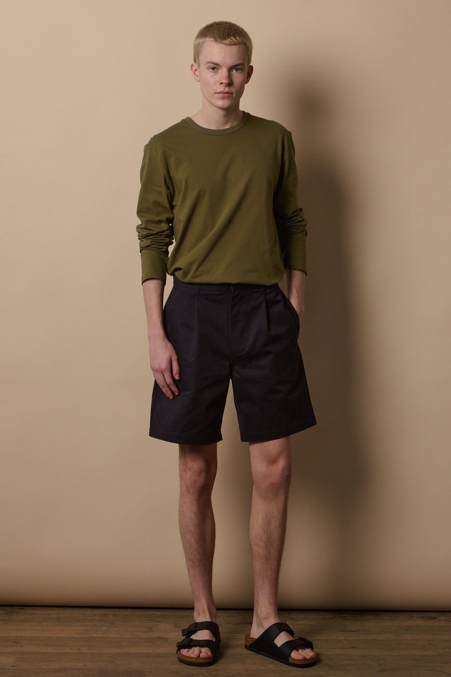 Men Community Clothing | Pleated Shorts