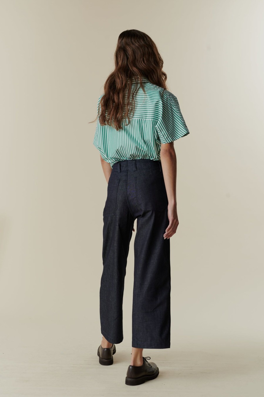 Women Community Clothing | Cropped Work Trousers