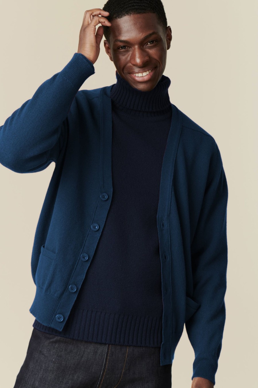 Men Community Clothing | Lambswool Cardigan