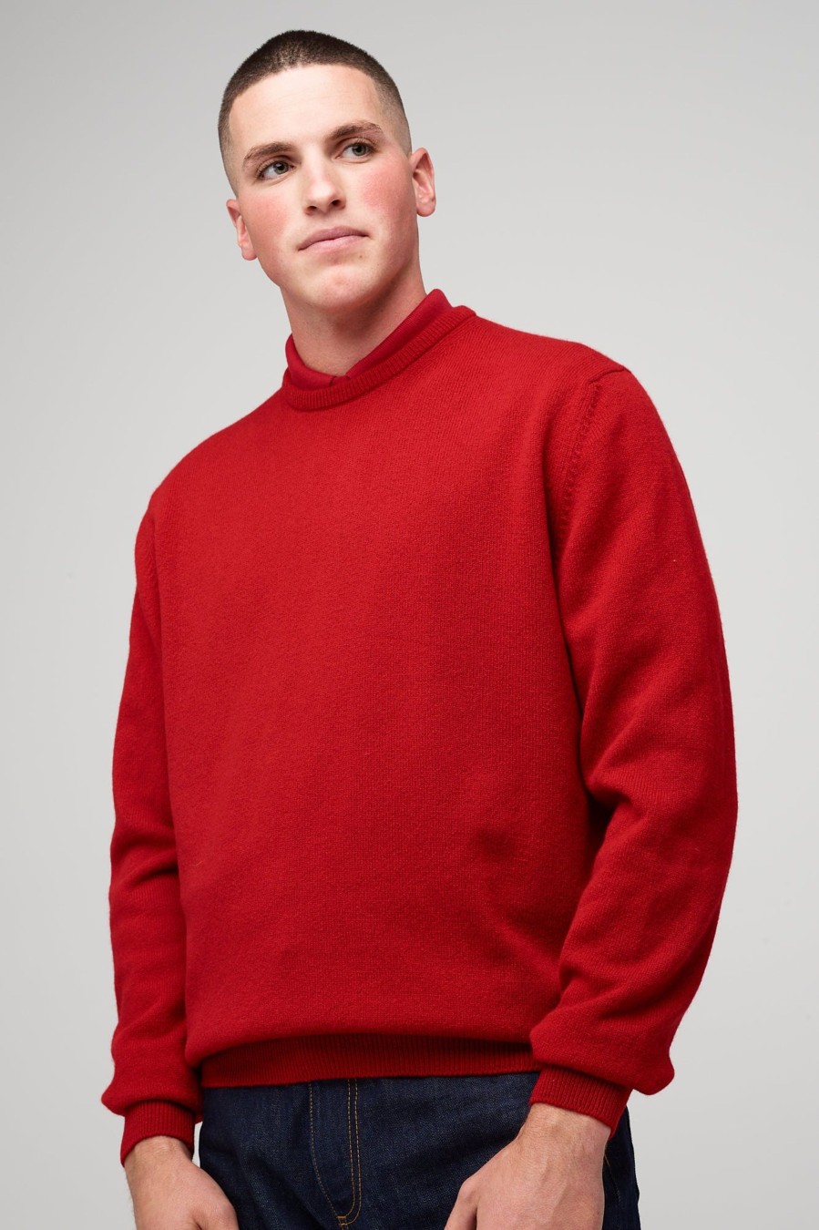 Men Community Clothing | Lambswool Crew Neck