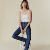 Women Community Clothing | Straight Leg High Rise Jeans