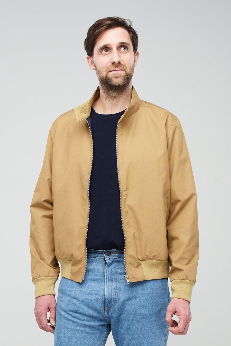 Men Community Clothing | Harrington Jacket Camel