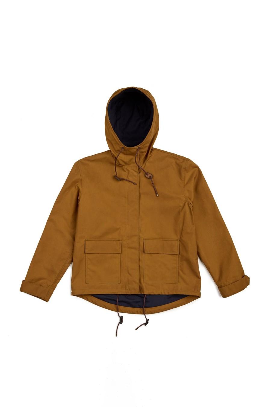 Women Community Clothing | Short Parka Camel