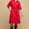 Women Community Clothing | Straight Cotton Dress