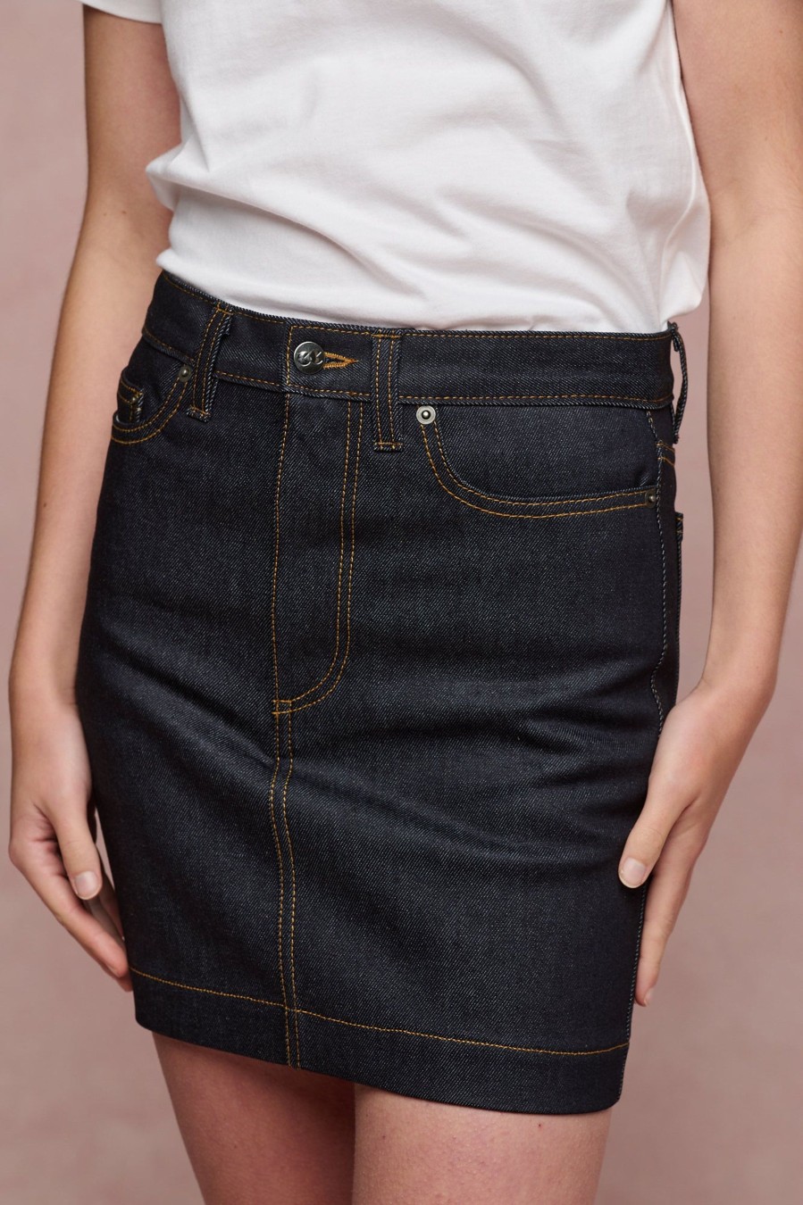 Women Community Clothing | Charlie Denim Mini Skirt