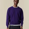 Men Community Clothing | Men'S Lambswool Saddle Shoulder Crew Neck