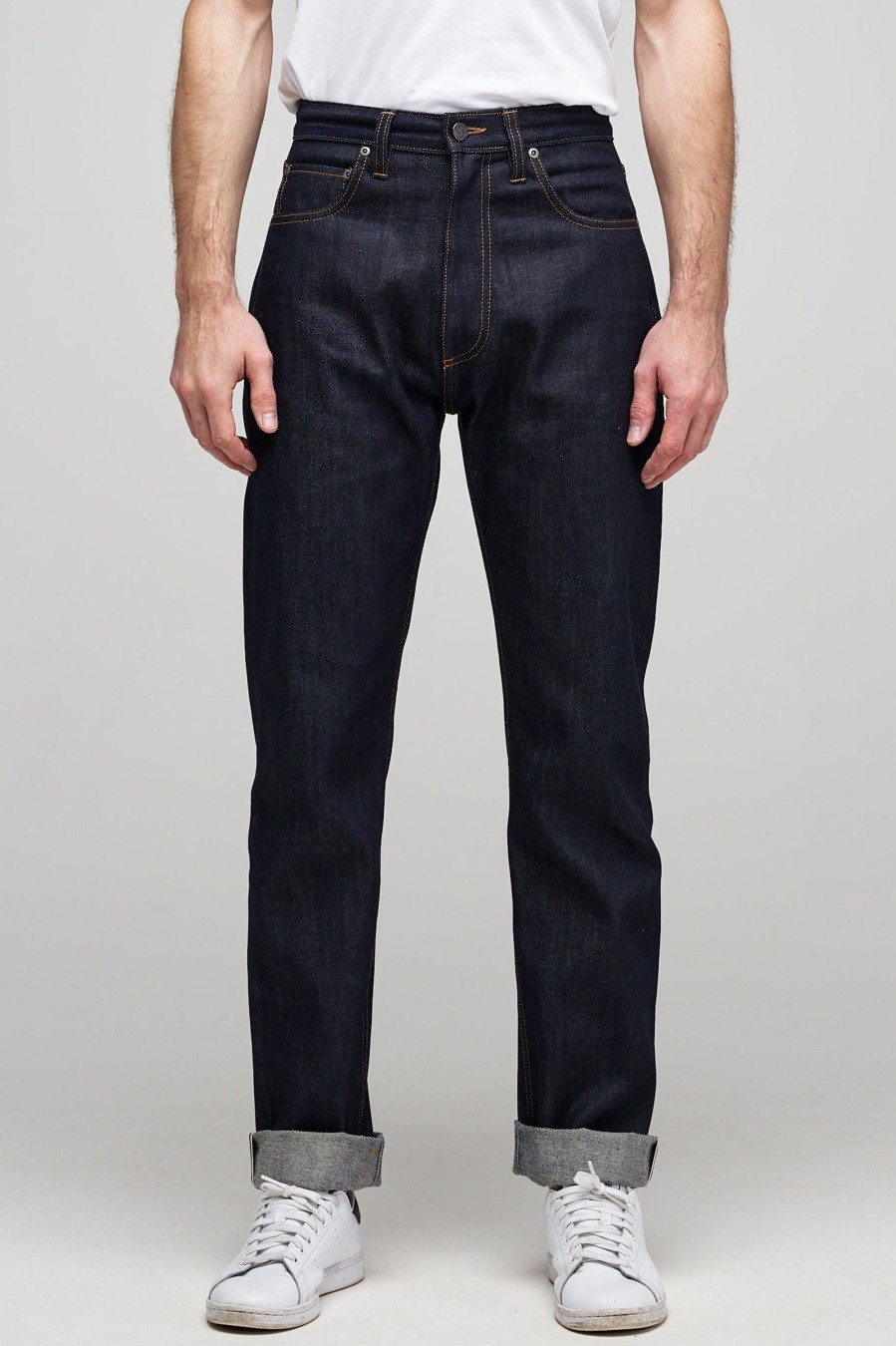 Men Community Clothing | Straight Cut Selvedge Jean