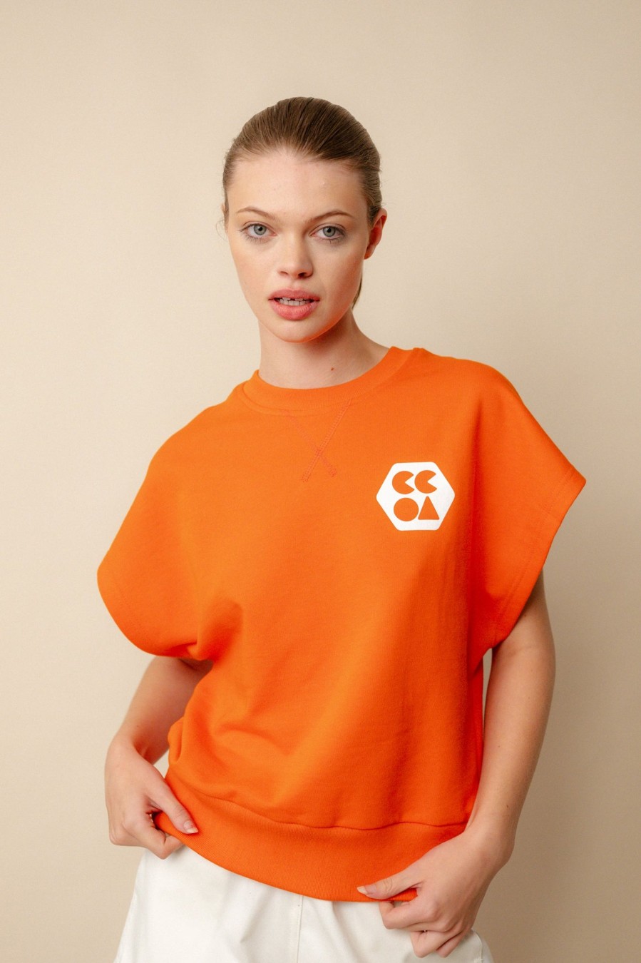 Women Community Clothing | Sleeveless Sweatshirt Plastic Free