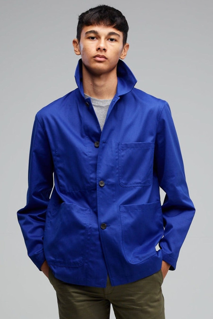 Men Community Clothing | Chore Jacket Royal Blue