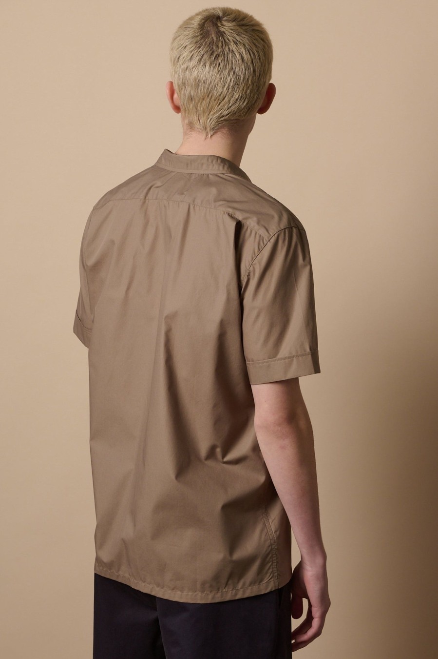 Men Community Clothing | Tom Short Sleeve Military Two Pocket Shirt