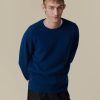 Men Community Clothing | Men'S Lambswool Saddle Shoulder Crew Neck