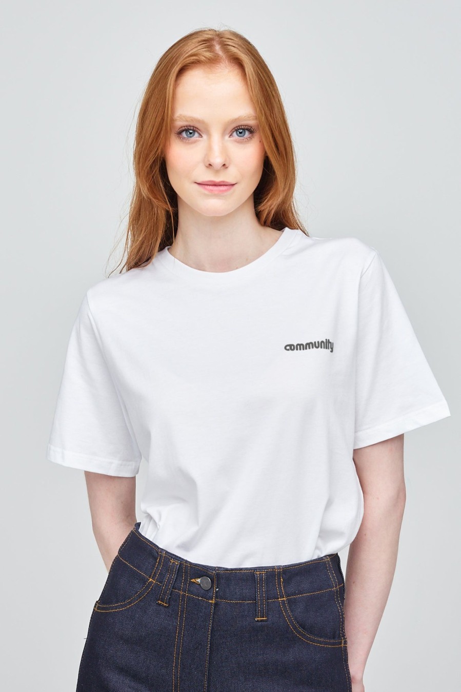 Women Community Clothing | Short Sleeve Logo T Shirt