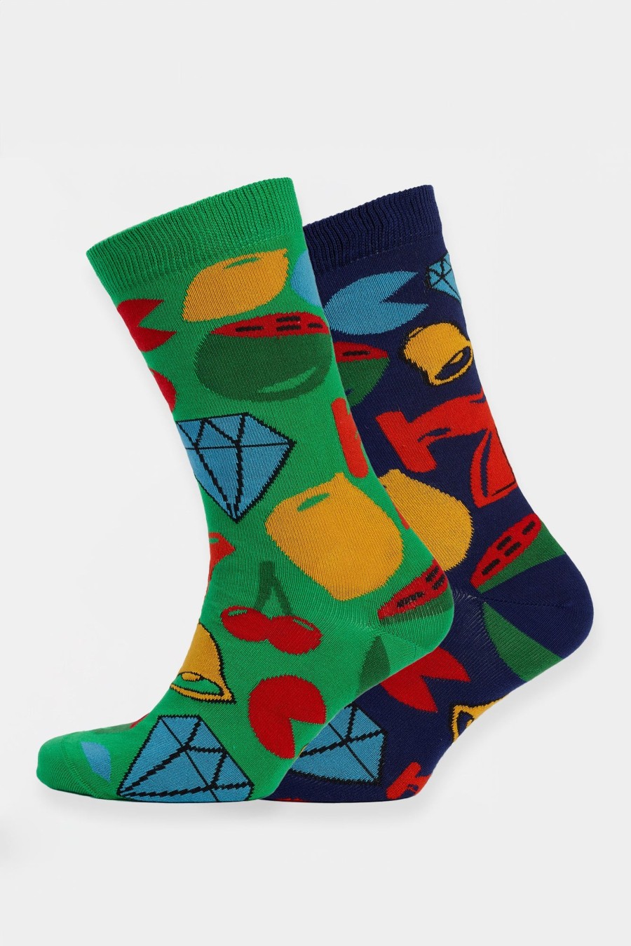 Accessories Community Clothing | Graphic Cotton Sock 2 Pack