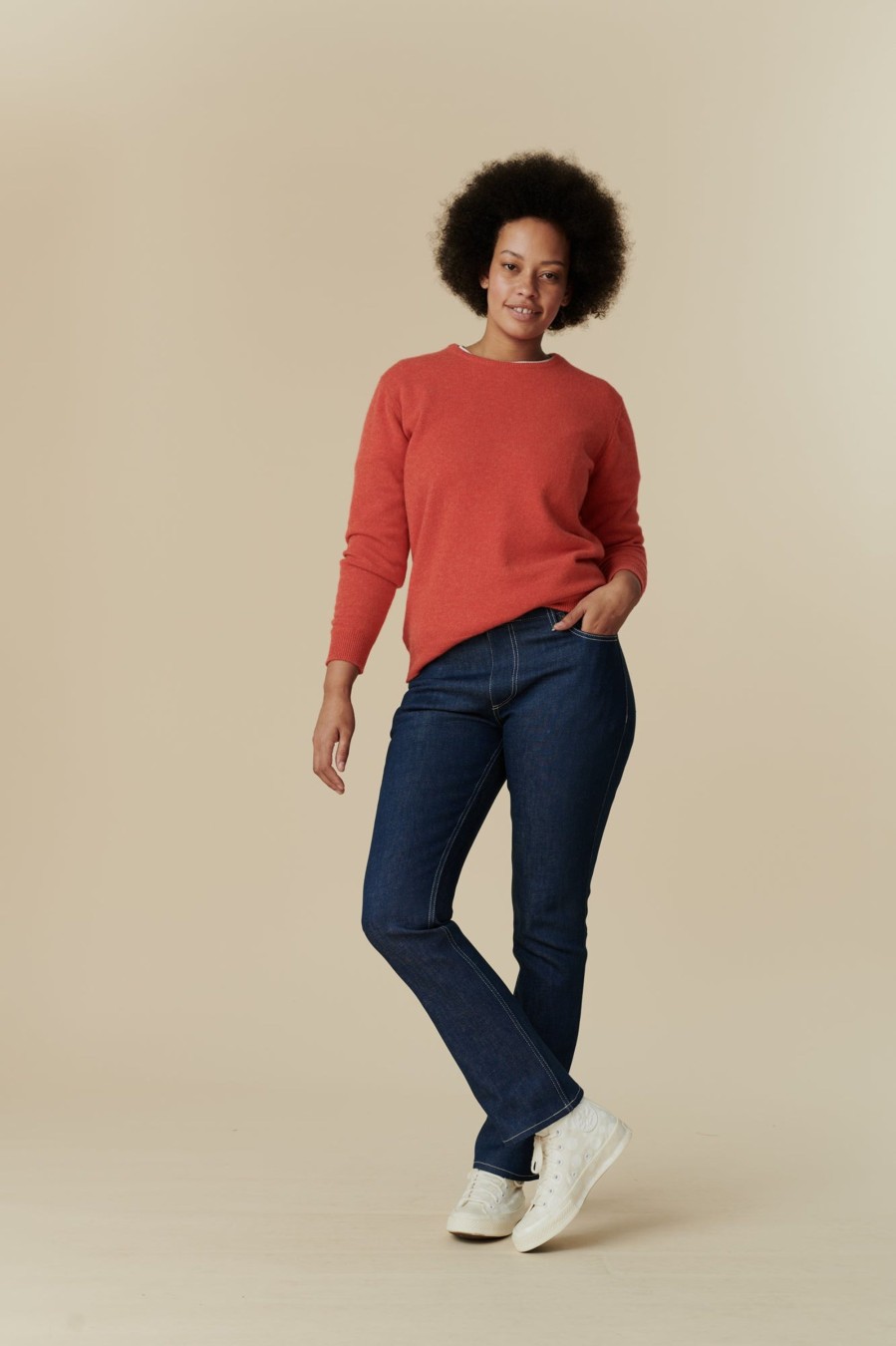 Women Community Clothing | Bootcut Mid Rise Jeans