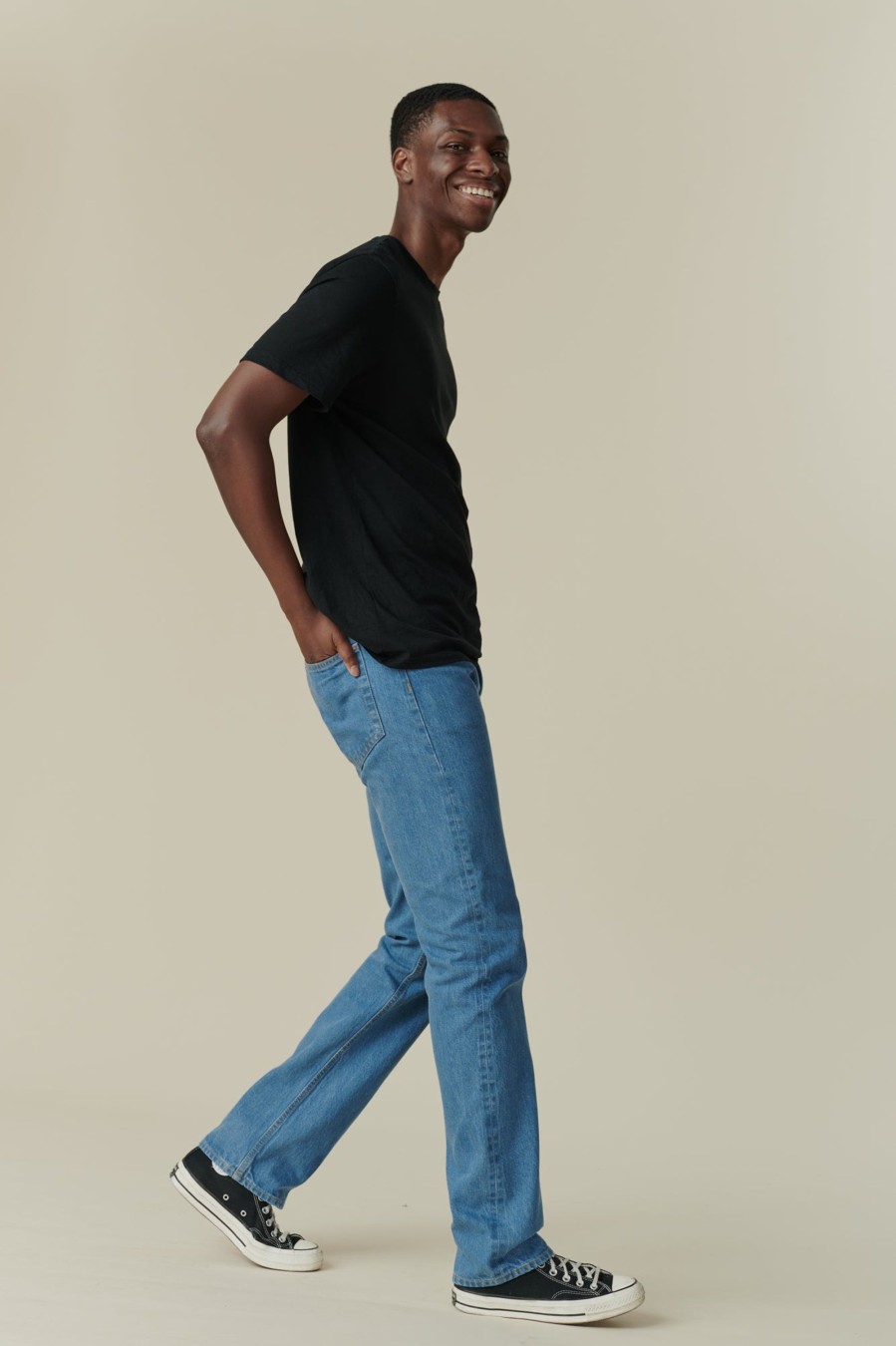 Men Community Clothing | Straight Cut Selvedge Jean