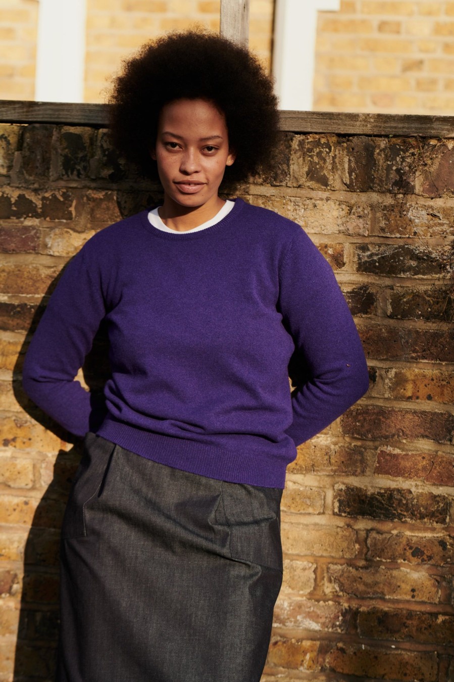 Women Community Clothing | Lambswool Crew Neck