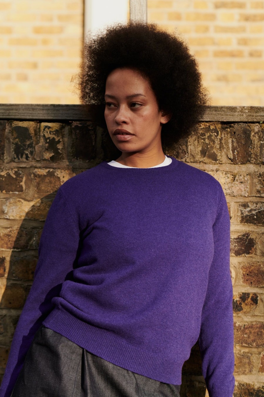 Women Community Clothing | Lambswool Crew Neck