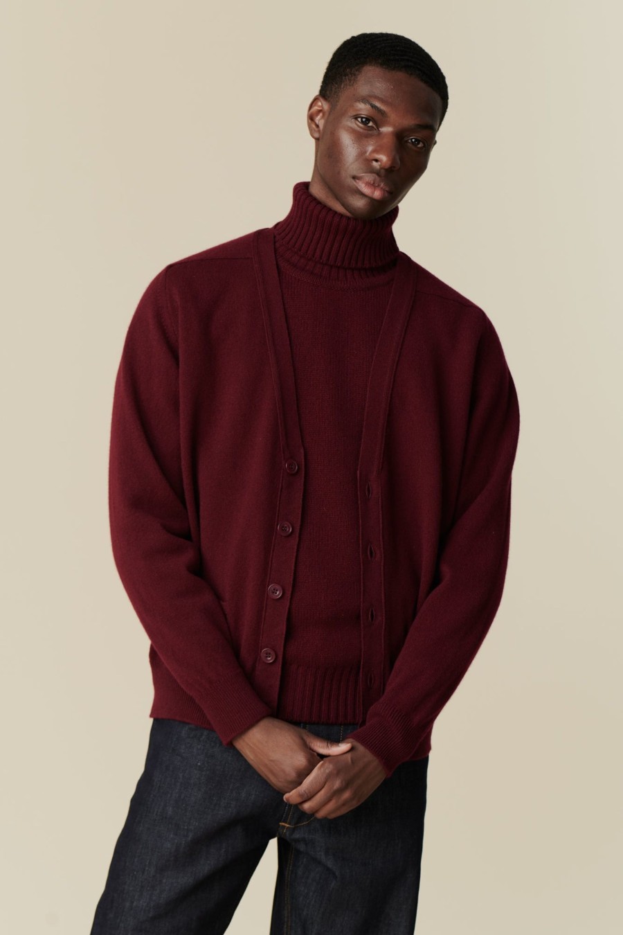 Men Community Clothing | Lambswool Cardigan