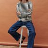 Women Community Clothing | Breton Ecru/Navy