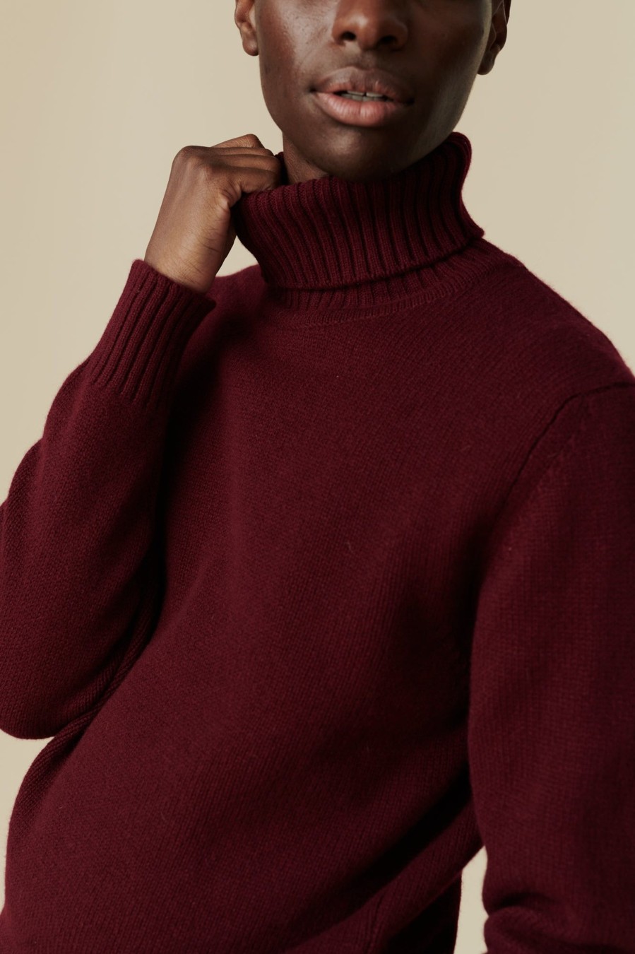 Men Community Clothing | Roll Neck Jumper