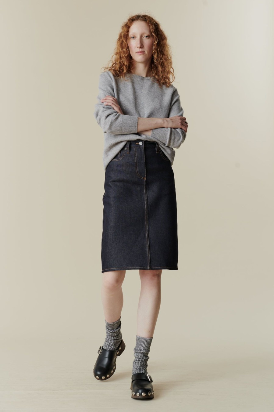 Women Community Clothing | Jean Skirt