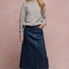 Women Community Clothing | Bobbie A Line Denim Skirt